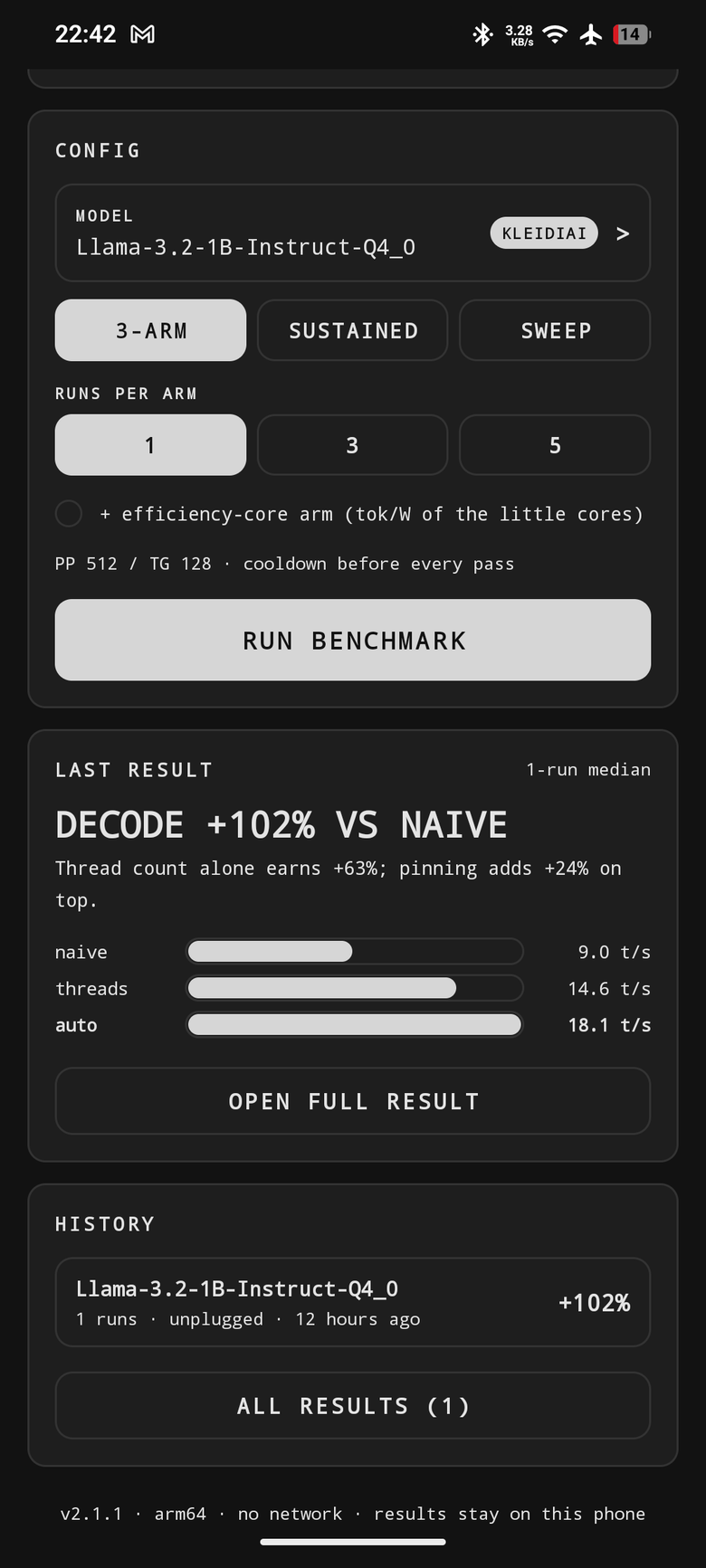 Configure, then attribute