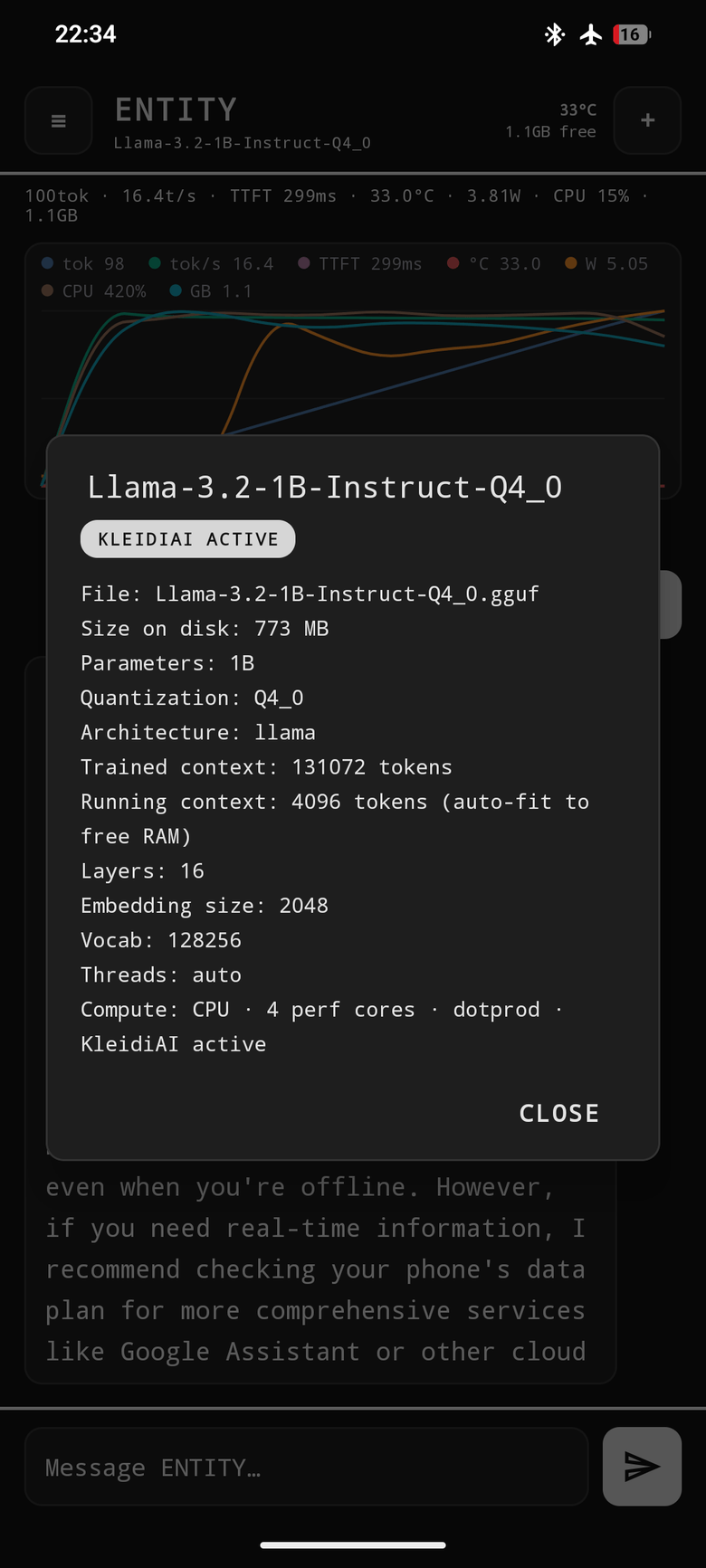 Nothing hidden about the model